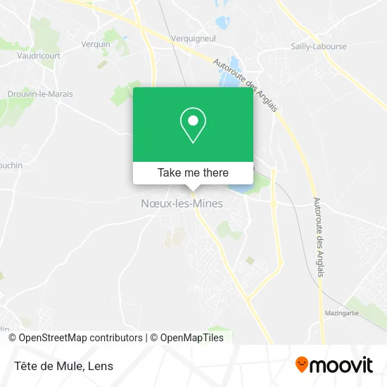 Tête de Mule map