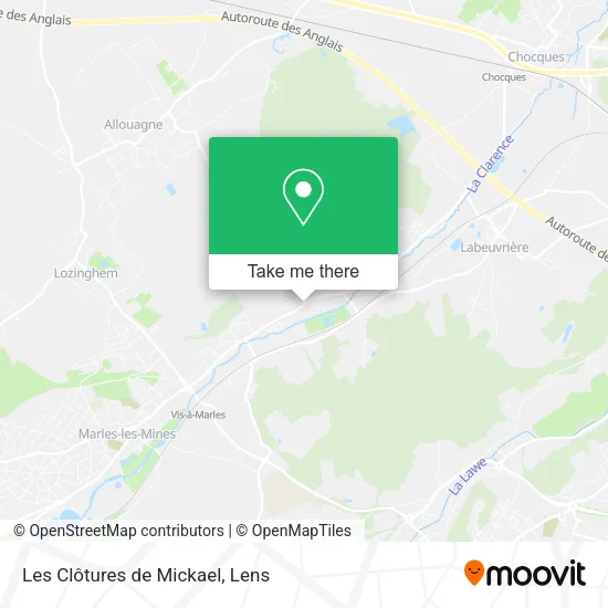 Les Clôtures de Mickael map