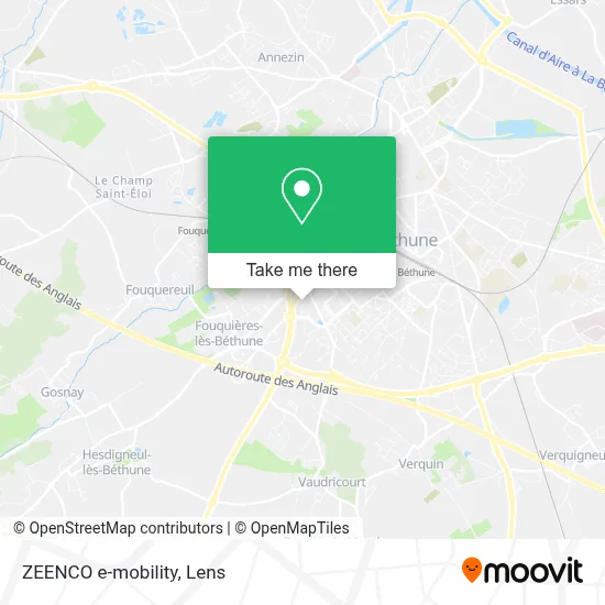 ZEENCO e-mobility map