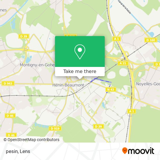 How To Get To Pesin In Henin Beaumont By Bus