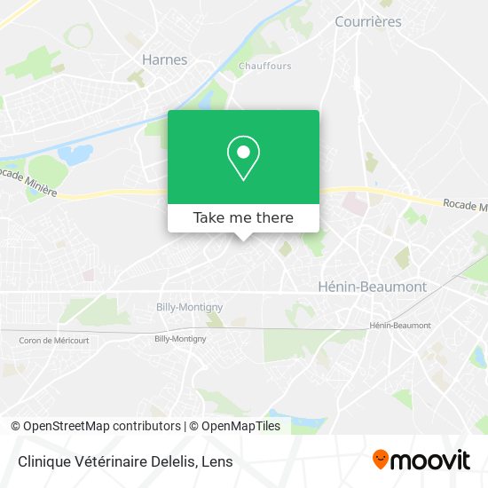 Clinique Vétérinaire Delelis map
