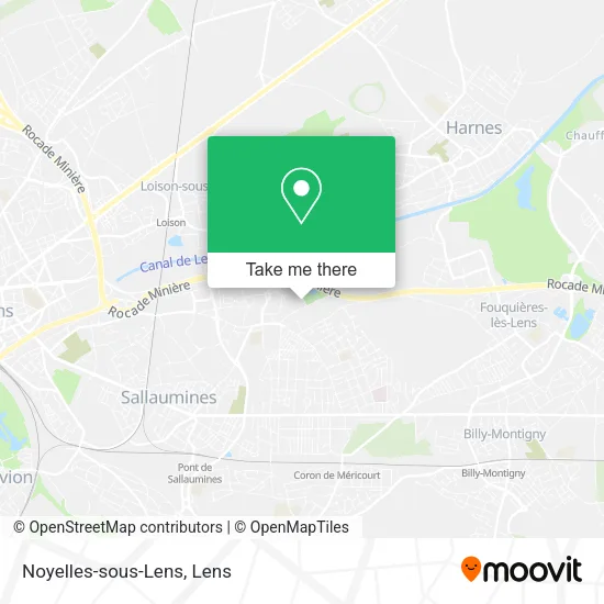Noyelles-sous-Lens map