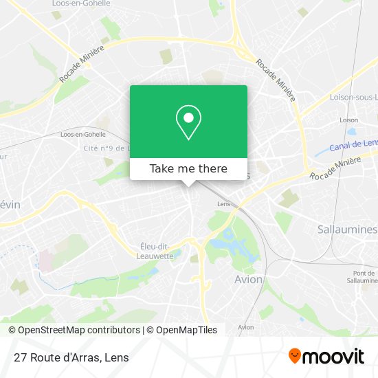 27 Route d'Arras map