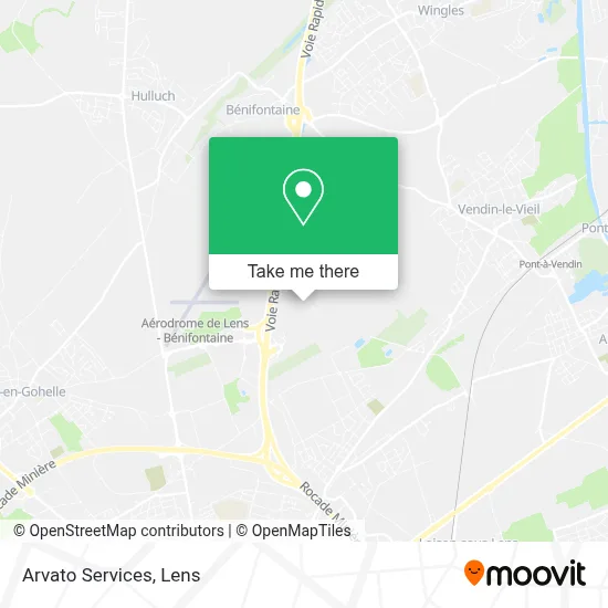 Arvato Services map