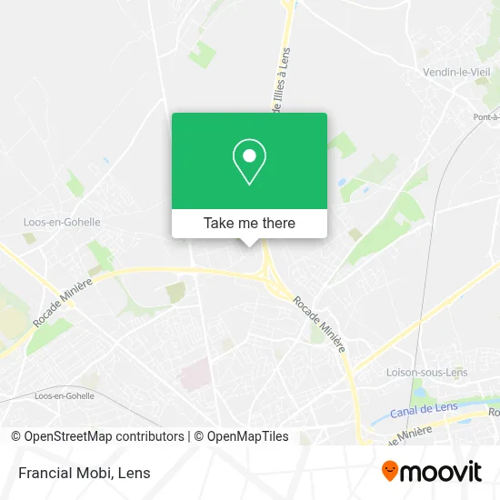 Francial Mobi map
