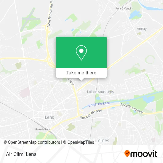 Air Clim map