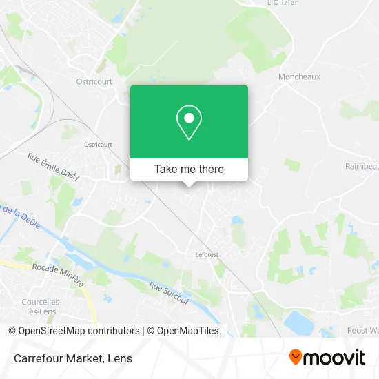 Carrefour Market map