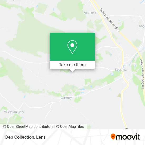 Deb Collection map