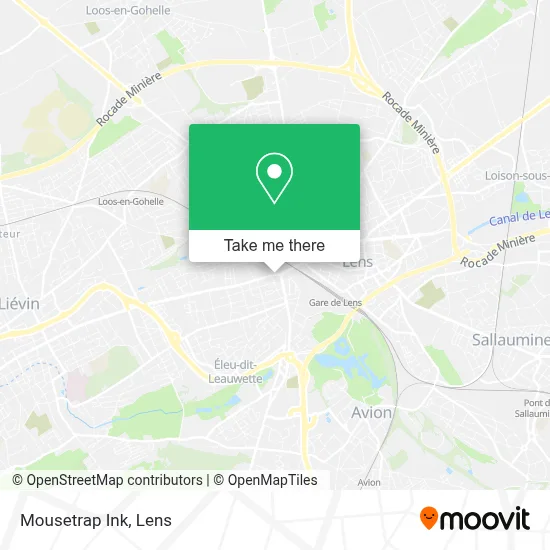 Mousetrap Ink map