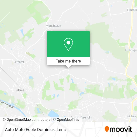 Auto Moto Ecole Dominick map