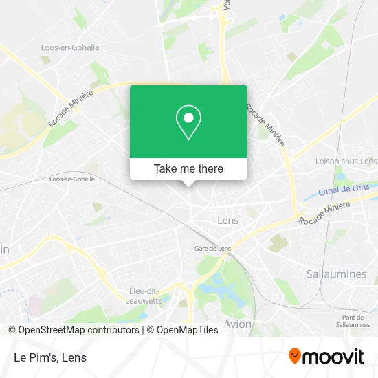 Le Pim's map