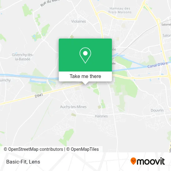 Basic-Fit map