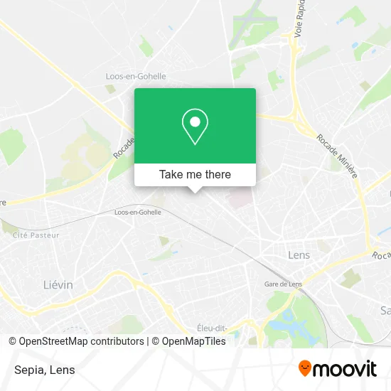 Sepia map