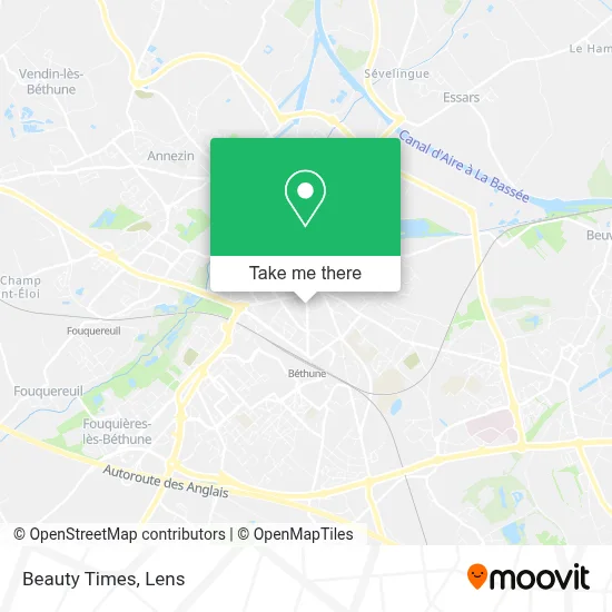 Beauty Times map