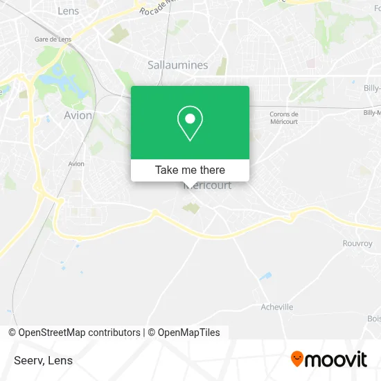 Seerv map