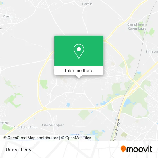 Umeo map