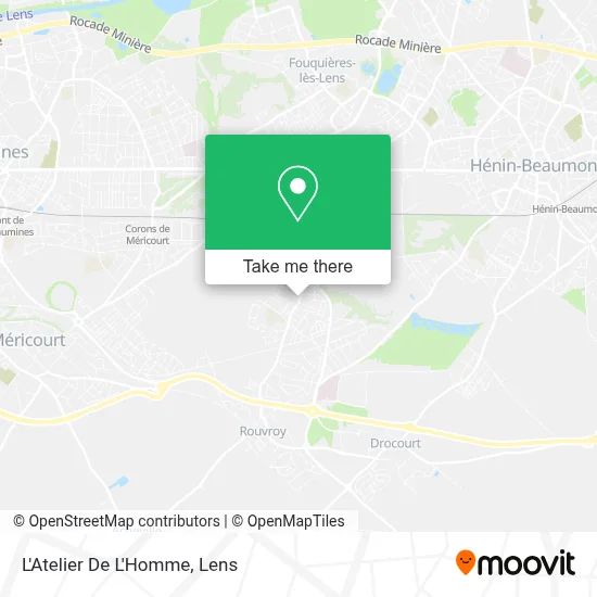 L'Atelier De L'Homme map
