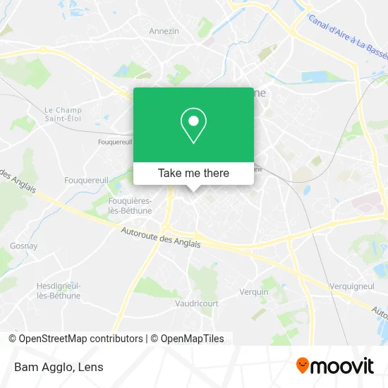Bam Agglo map
