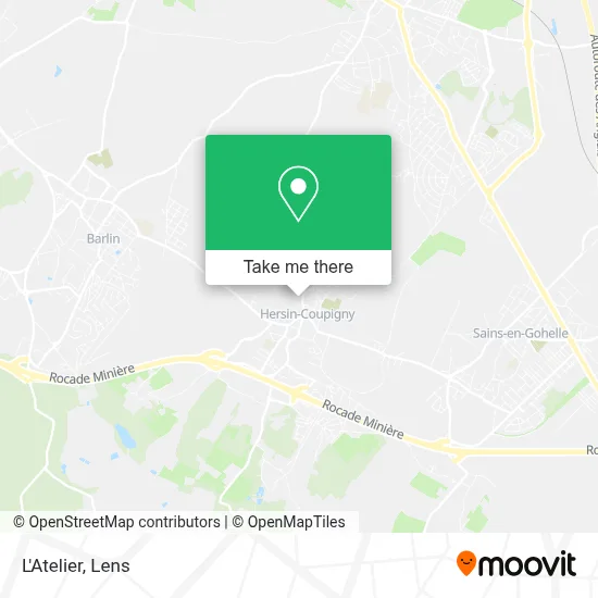 L'Atelier map