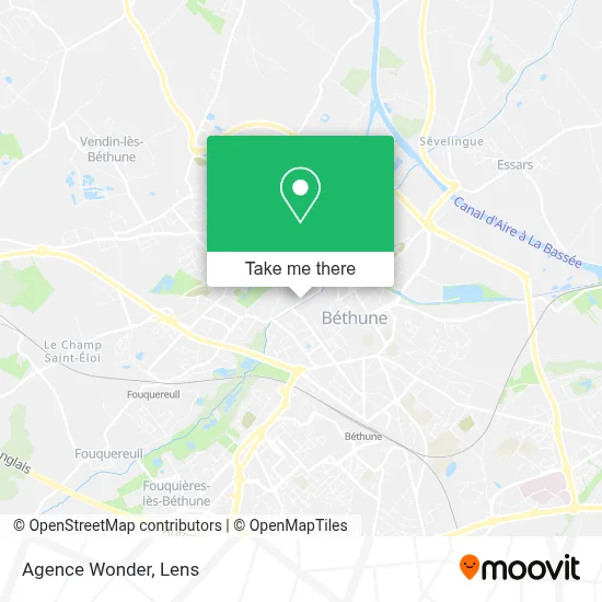 Agence Wonder map