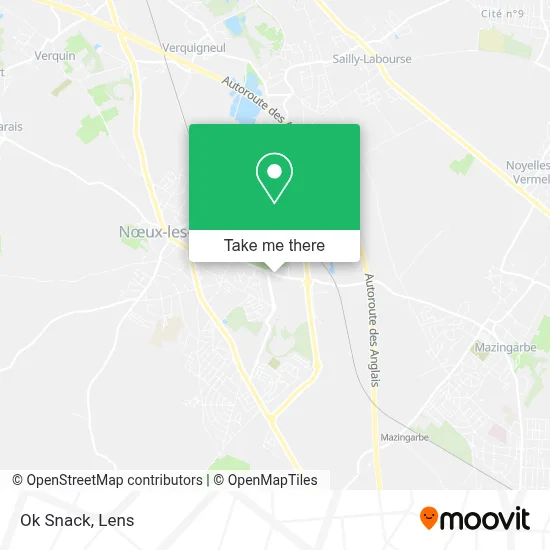Ok Snack map