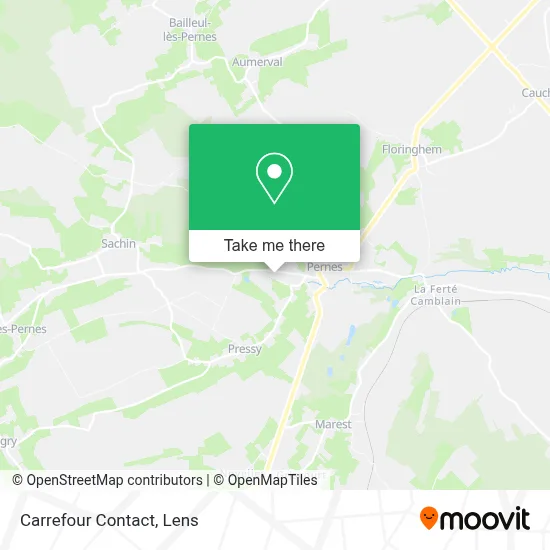 Carrefour Contact map