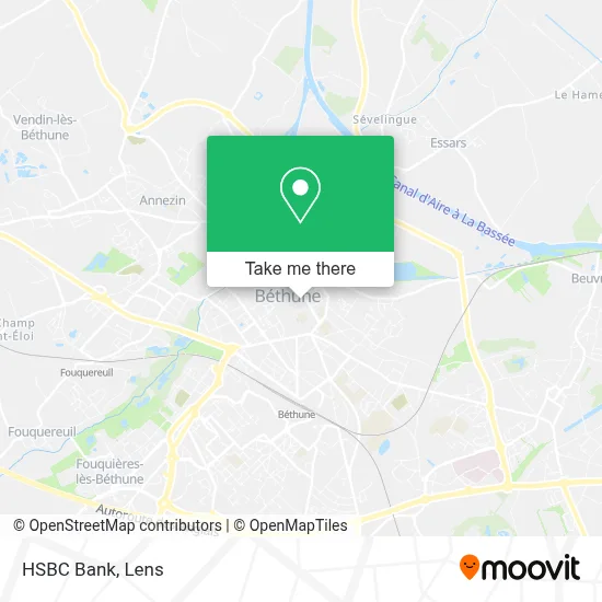 Hsbc Bank map
