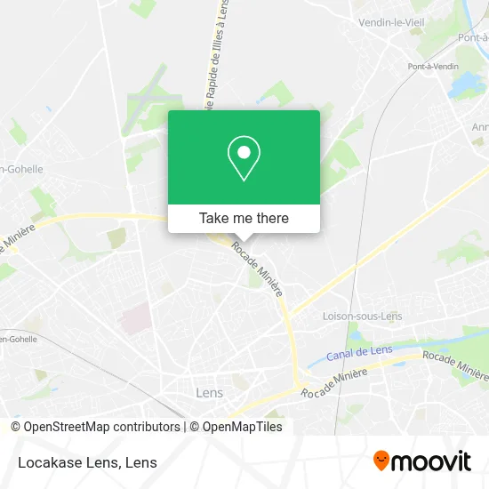 Locakase Lens map