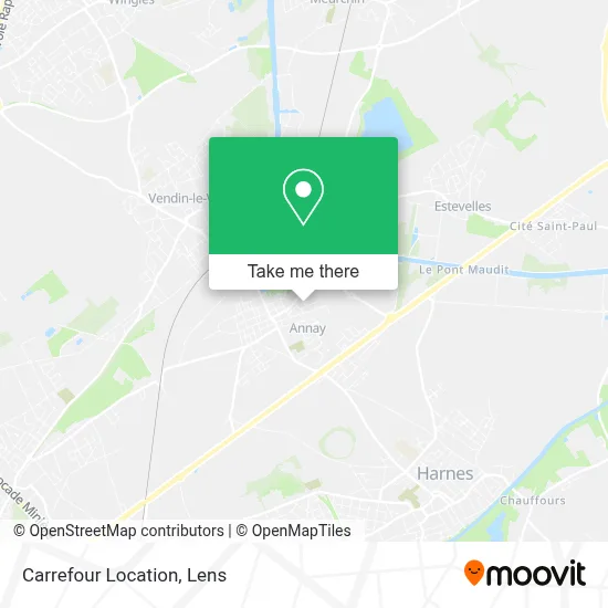 Carrefour Location map