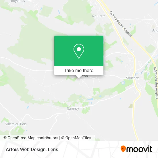 Artois Web Design map