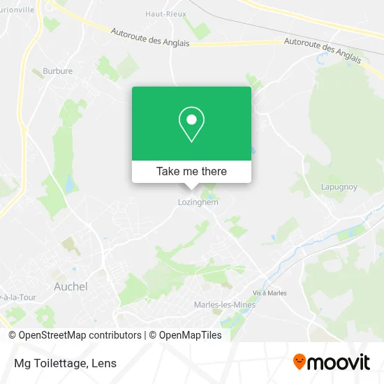 Mg Toilettage map