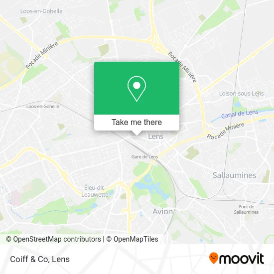 Coiff & Co map