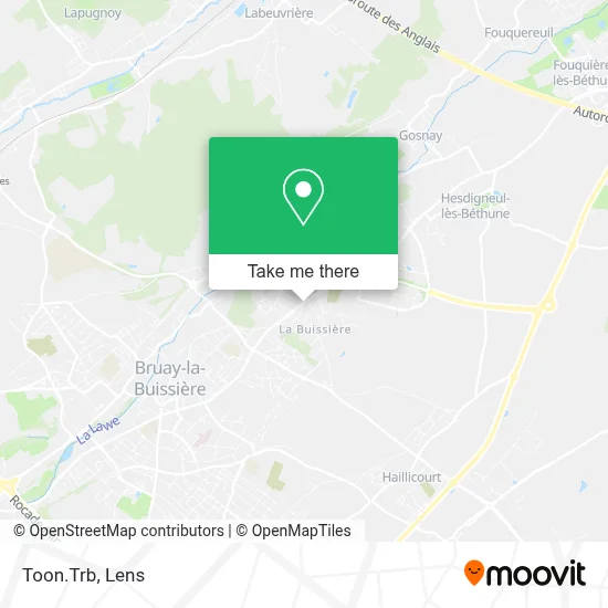 Toon.Trb map