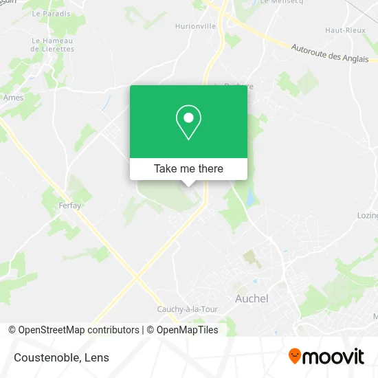 Coustenoble map