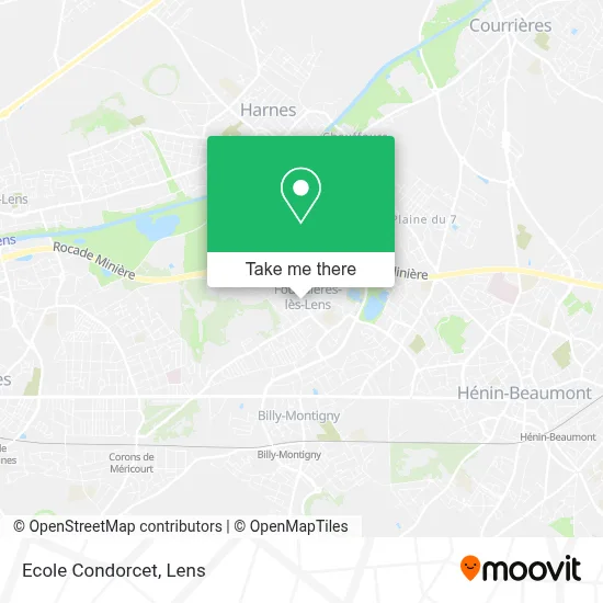 Ecole Condorcet map