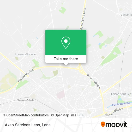 Axeo Services Lens map