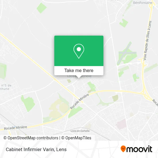 Cabinet Infirmier Varin map