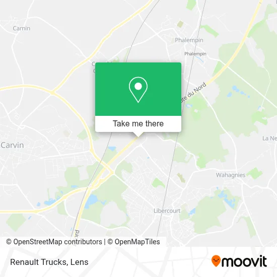Renault Trucks map
