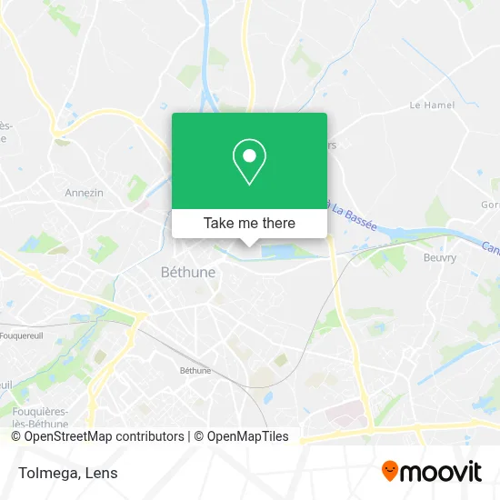 Tolmega map