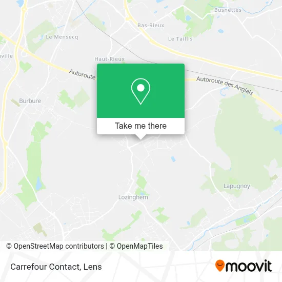 Carrefour Contact map