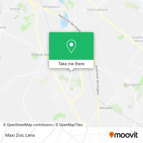 Maxi Zoo map