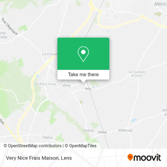 Very Nice Frais Maison map