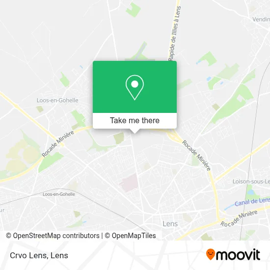 Crvo Lens map