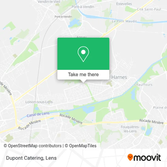 Dupont Traiteur map