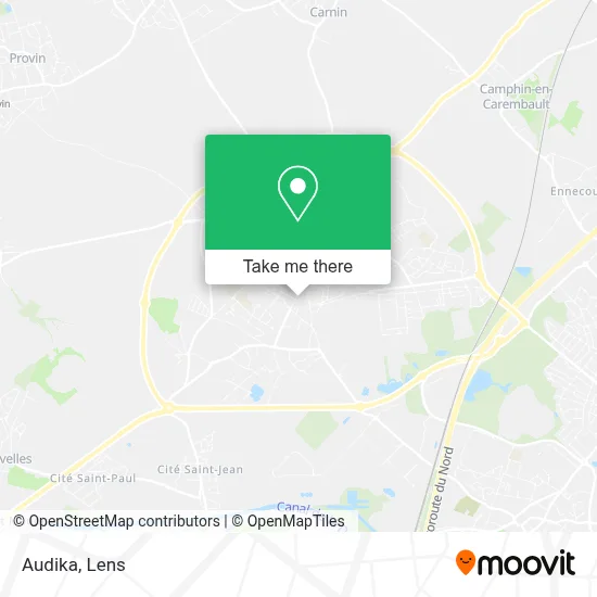 Audika map