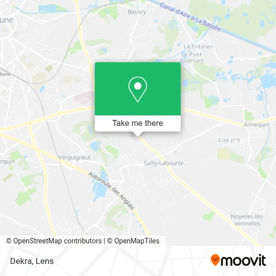 Dekra map