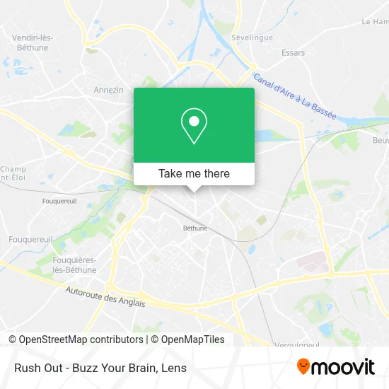 Rush Out - Buzz Your Brain map
