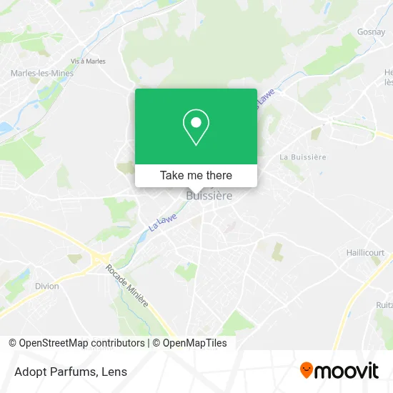 Adopt Parfums map