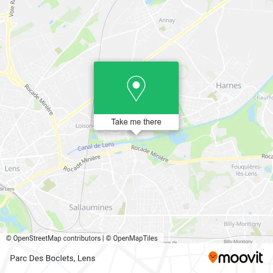 Parc Des Boclets map