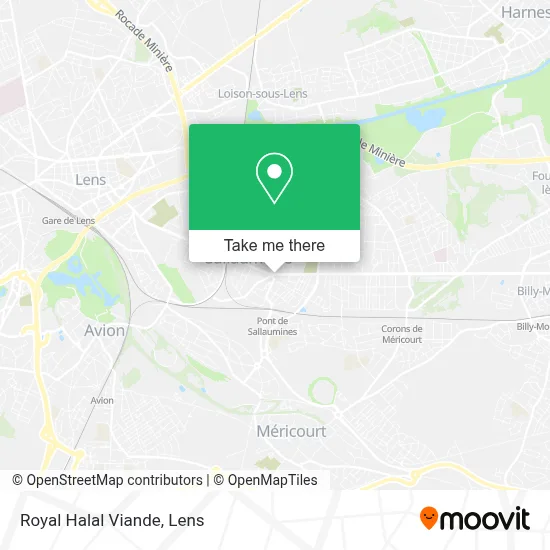 Royal Halal Viande map